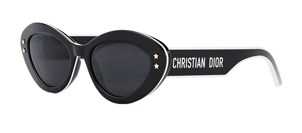 Dior DIORPACIFIC B1U CD 40097 U 01A Cat Eye Sunglasses