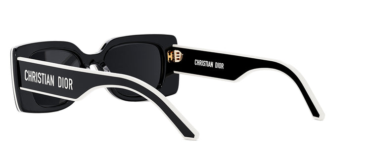 DIORPACIFIC S1U Black Oval Sunglasses