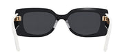 Dior DIORPACIFIC S1U CD 40098 U 01A Rectangle Sunglasses