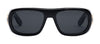 LADY 9522 S1I Black Flattop Sunglasses