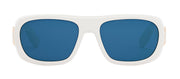 LADY 9522 S1I White Flattop Sunglasses