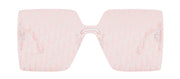 DIORCLUB M5U Pink Shield Sunglasses