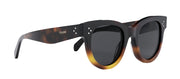 Celine BOLD 3 DOTS CL4003 IN 53A Round Sunglasses