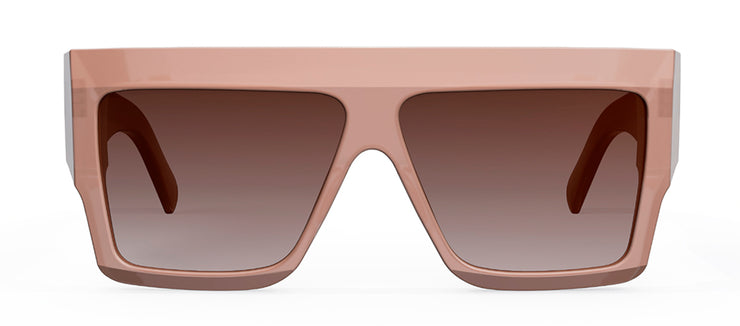 Celine BOLD 3 DOTS CL 40092 IN 45F Flattop Sunglasses