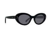 Celine BOLD 3 DOTS CL40193I 01A Oval Sunglasses