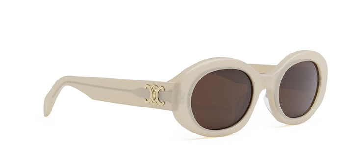 Celine TRIOMPHE CL40194U 25E Oval Sunglasses