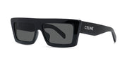 Celine MONOCHROMS CL 40214U 01A Flattop Sunglasses
