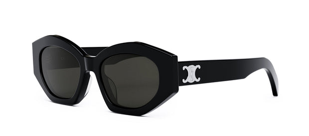 Celine CL40238U 01A Geometric Sunglasses