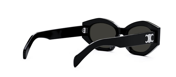 Celine TRIOMPHE CL40238U 01A Geometric Sunglasses