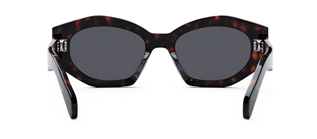 Celine TRIOMPHE CL40238U 52A Geometric Sunglasses