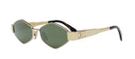 Celine METAL TRIOMPHE CL 40254U 30N Geometric Sunglasses