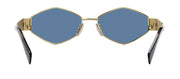 Celine METAL TRIOMPHE CL 40254U 30N Geometric Sunglasses