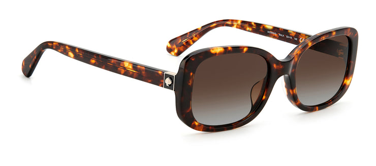 Kate Spade DIONNA/S LA 006J Rectangle Polarized Sunglasses