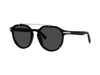 DiorBlackSuit RI Black Round Sunglasses