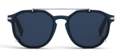 DIORBLACKSUIT RI Blue Round Sunglasses
