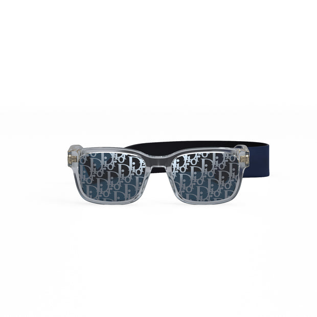 DM 40030 U Clear Wayfarer Sunglasses