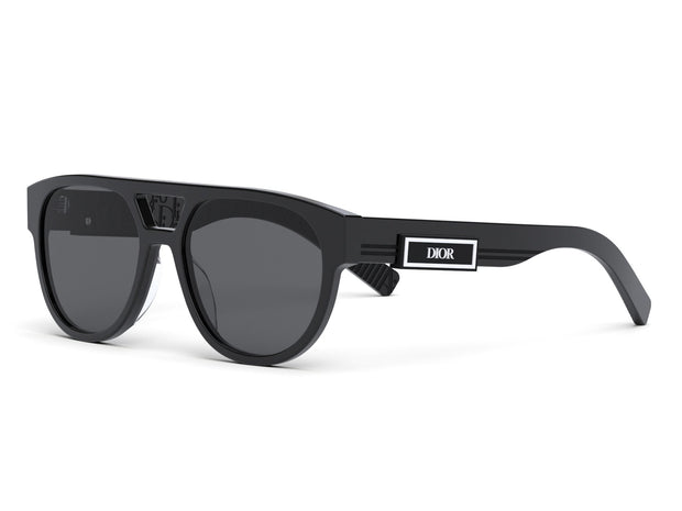 DIORB23 R1I Black Aviator Sunglasses