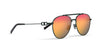 CD LINK R1U Silver Square Sunglasses