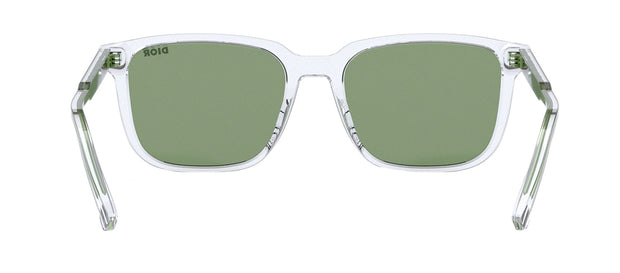INDIOR S1I Clear Square Sunglasses