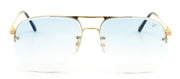 Vintage Frames Company VF SNATCH BEVEL DRILL MOUNT 0001 Aviator Sunglasses