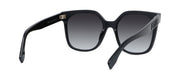 Fendi LETTERING  FE40007I 01B Cat Eye Sunglasses
