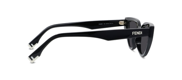Fendi WAY FE 40009I 01A Cat Eye Sunglasses