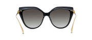 Fendi BAGUETTE FE 40011U 01F Geometric Sunglasses