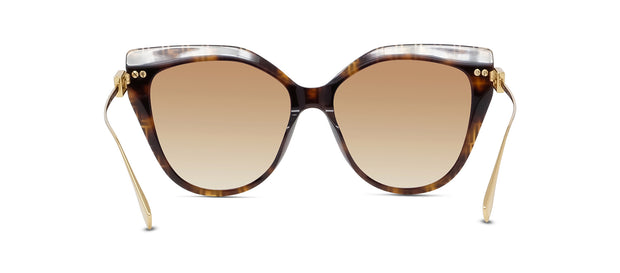 Fendi BAGUETTE FE 40011U 55T Cat Eye Sunglasses