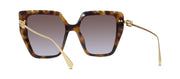 Fendi BAGUETTE FE 40012U 55F Oversized Square Sunglasses