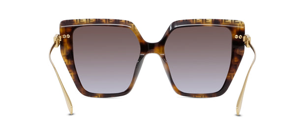 Fendi BAGUETTE FE 40012U 55F Butterfly Sunglasses
