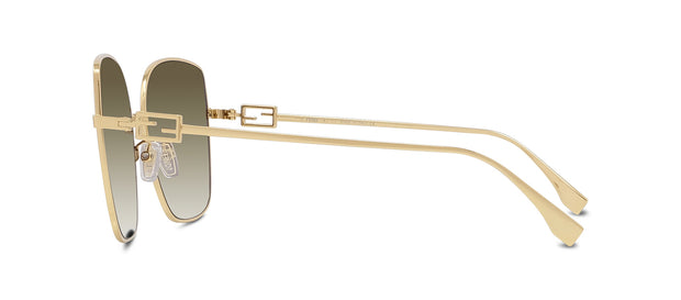 Fendi BAGUETTE FE 40013U 30F Oversized Square Sunglasses