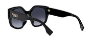 Fendi BOLD FE 40017I 01W Butterfly Sunglasses