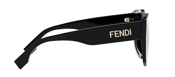 Fendi FENDI BOLD  FE40017I 01W Butterfly Sunglasses