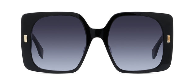 Fendi FIRST FE 40036U 01W Geometric Sunglasses
