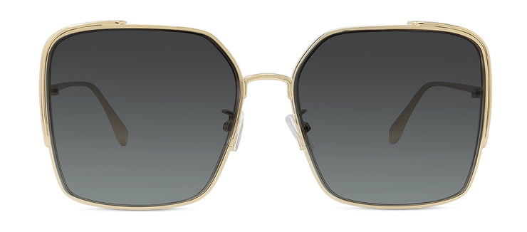 O Lock Pilot Sunglasses in Gold - Fendi