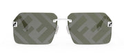 Fendi SKY FE 40043U 16C Geometric Sunglasses