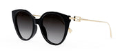 Fendi FE40047I 01D Cat Eye Polarized Sunglasses