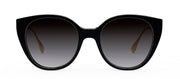 Fendi FE40047I 01D Cat Eye Polarized Sunglasses