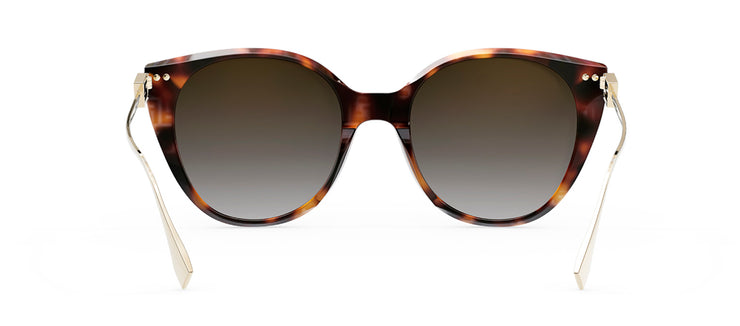 Fendi BAGUETTE FE 40047I 55H Cat Eye Polarized Sunglasses