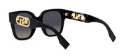 Fendi FE40063I 01D Oversized Square Polarized Sunglasses