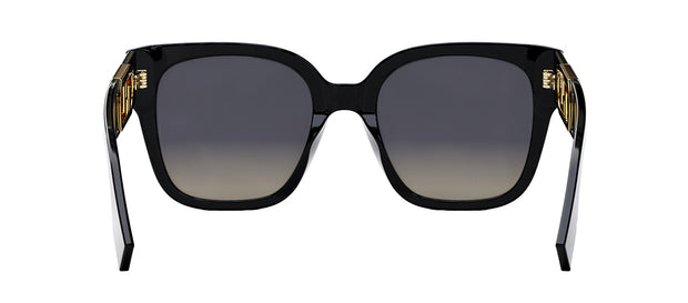 Fendi FE40063I 01D Oversized Square Polarized Sunglasses