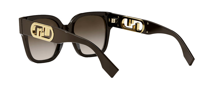 Fendi O'LOCK  FE40063I 50F Oversized Square Sunglasses