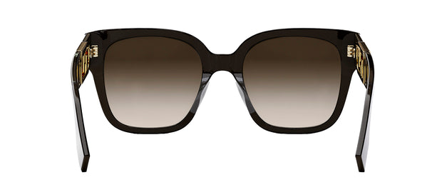 Fendi O'LOCK FE 40063I 50F Oversized Square Sunglasses