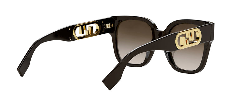 Fendi FE40063I 50F Oversized Square Sunglasses