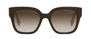 Fendi FE40063I 50F Oversized Square Sunglasses