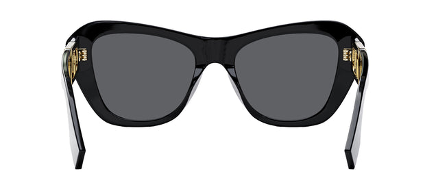 Fendi O'LOCK FE 40064I 01A Cat Eye Sunglasses