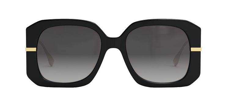 Fendi FE 40065 I 01B Butterfly Sunglasses