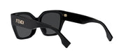 Fendi FENDI BOLD  FE40070I 01D Cat Eye Polarized Sunglasses