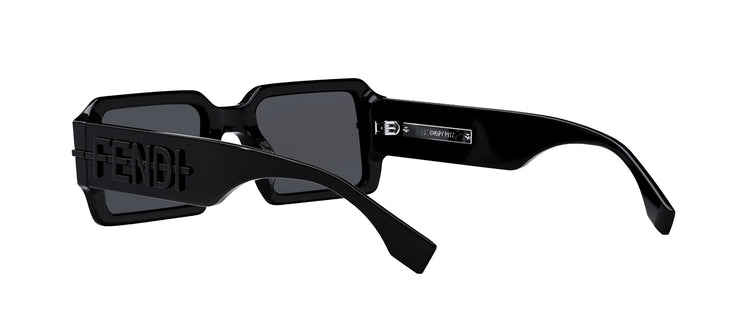 Fendi FENDIGRAPHY  FE40073U 01A Rectangle Sunglasses
