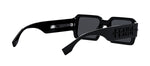 Fendi FENDIGRAPHY FE 40073U 01A Rectangle Sunglasses